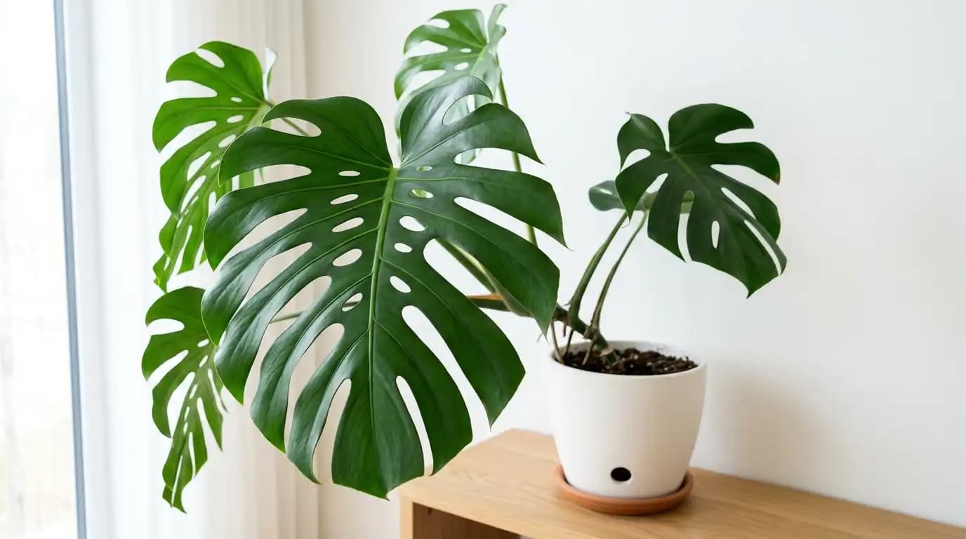 Monstera Deliciosa Care: Light, Water, Support, and Fenestration