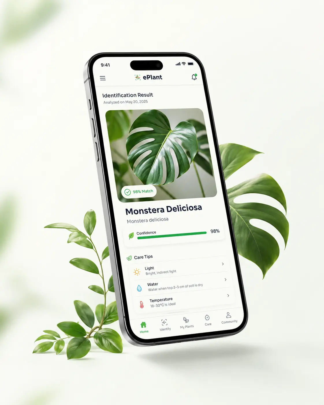 ePlant AI app on mobile